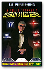 3 Card Monte Card By Michael Skinner 