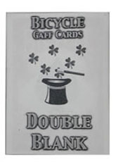 Double Blank Bicycle Cards