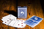 Blue Bomber Playing Cards (Marked)