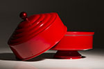 Dove Pan Powder Coated - Red