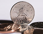 Hopping Half (UK 10p/2p version)